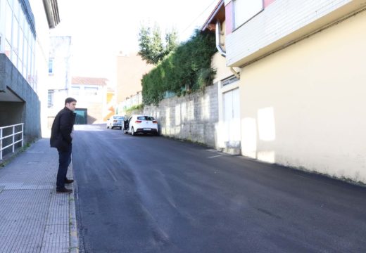 O Concello de Noia inviste máis de 100.000 euros no asfaltado e mellora da seguridade viaria de varias rúas e camiños